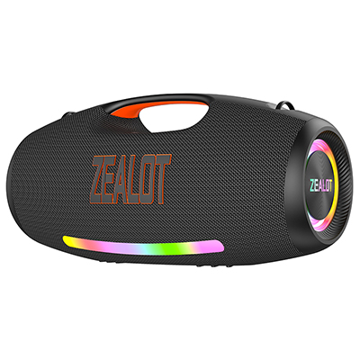 Portable wireless speaker with powerful bass and 3D surround sound