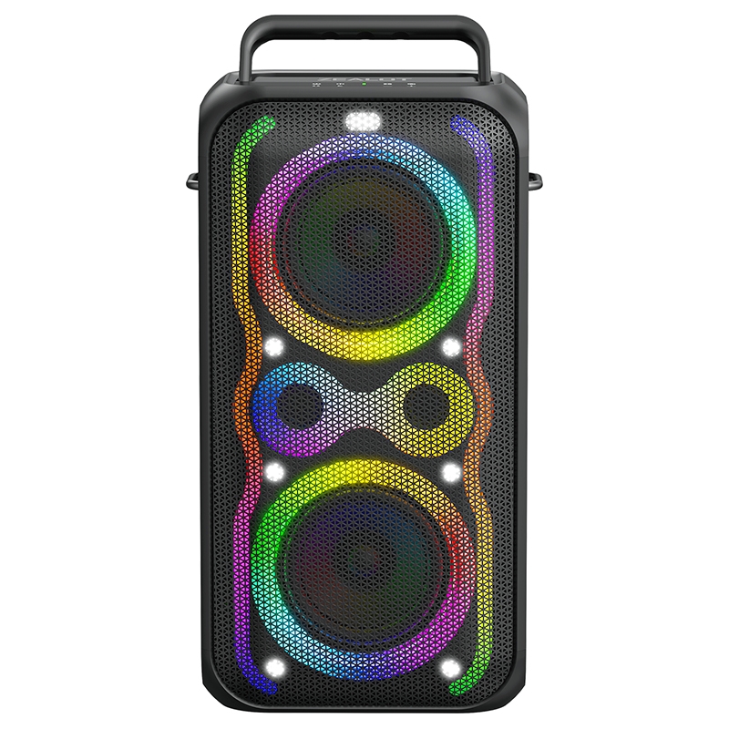 200W portable speaker and subwoofer, 7.1.2 channel audio system