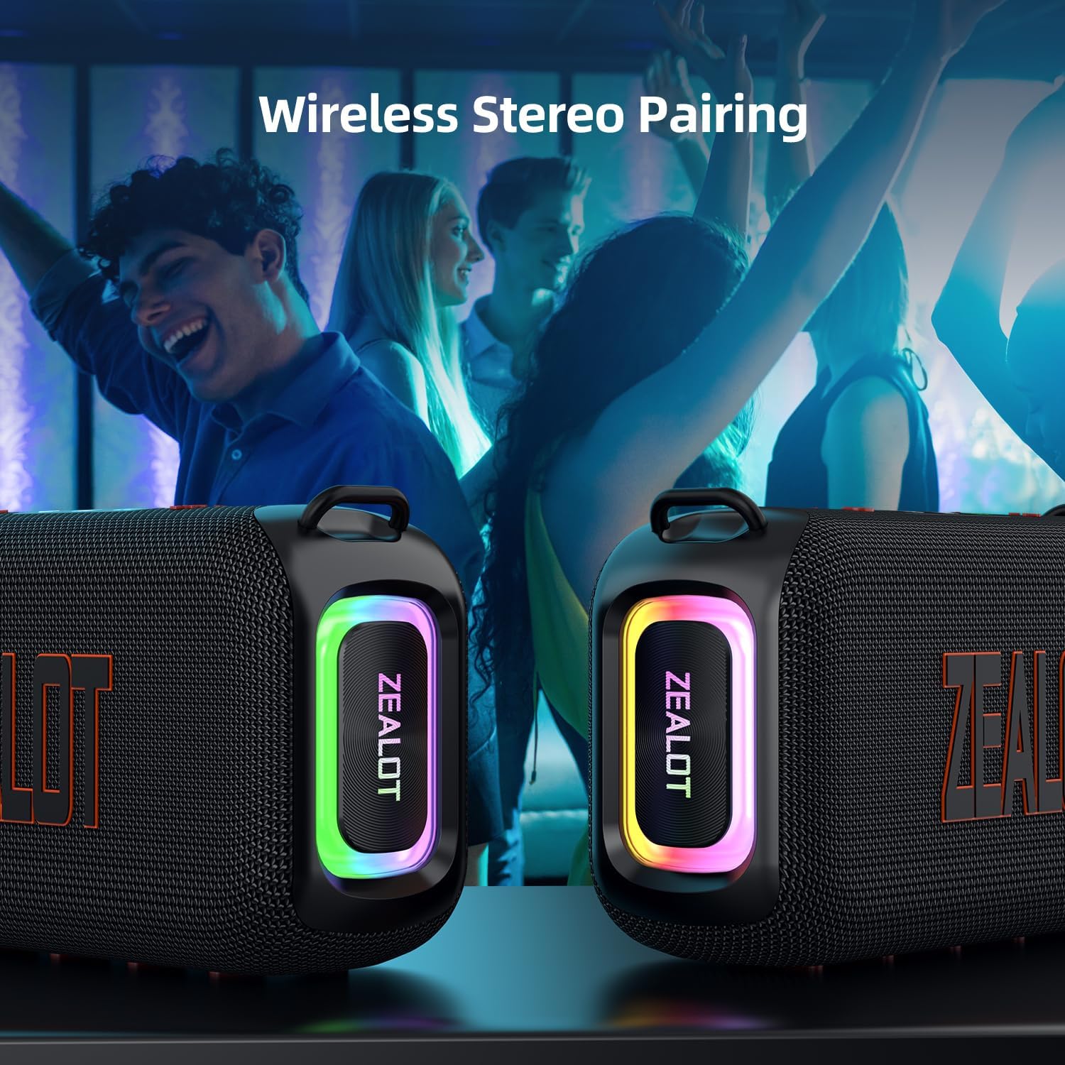 Home/home outdoor portable speakers, wireless dual configuration, travel speakers,