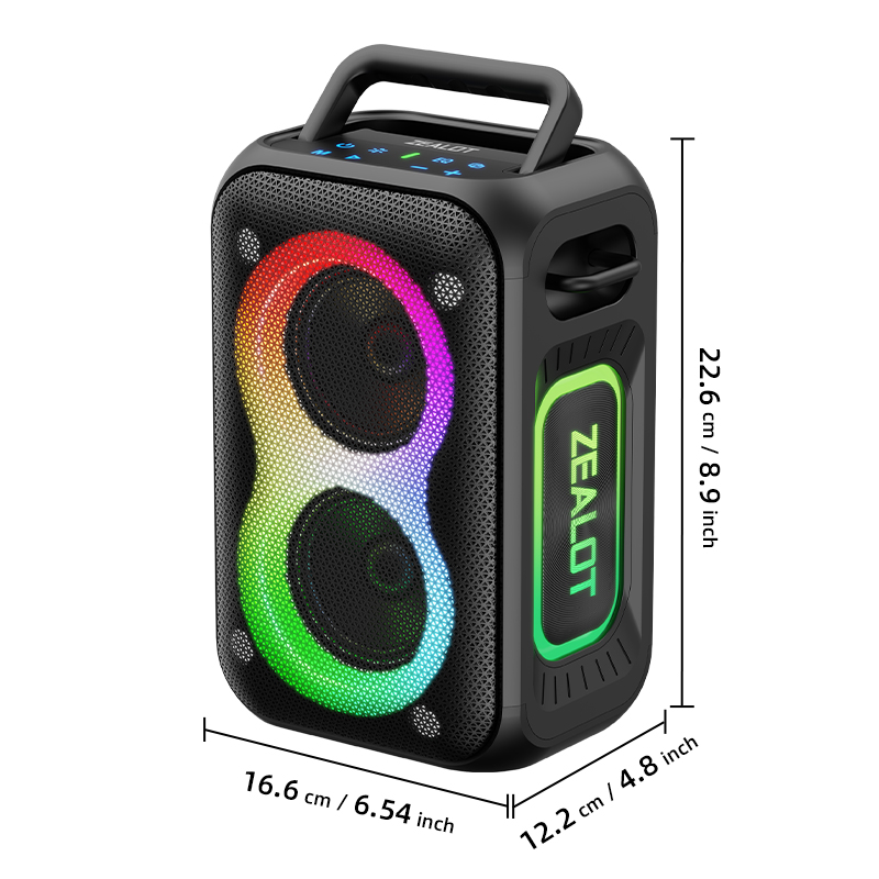 New PT02 outdoor enhanced 3D bass surround speaker