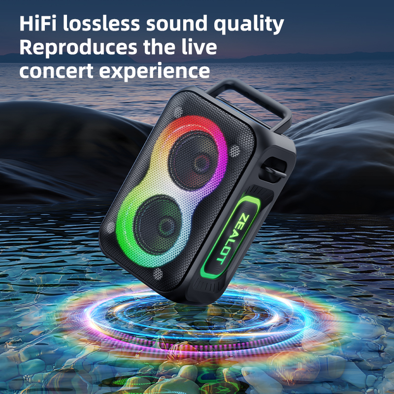 New PT02 outdoor enhanced 3D bass surround speaker